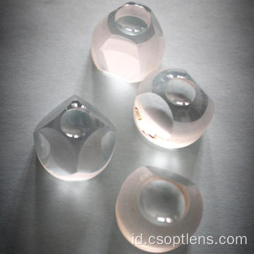 N-BK7 Kelas A Glass Corner Cube Retroreflector